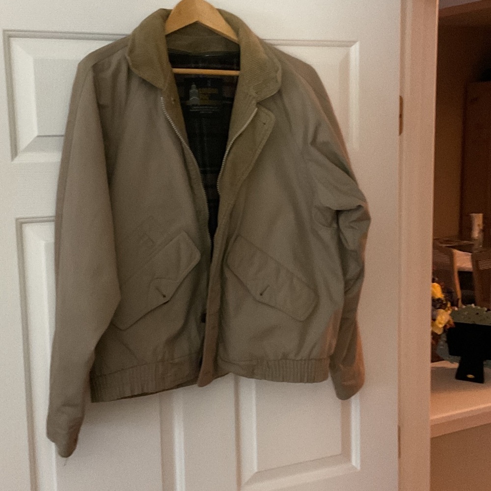 London Fog Tan Lightweight Jacket